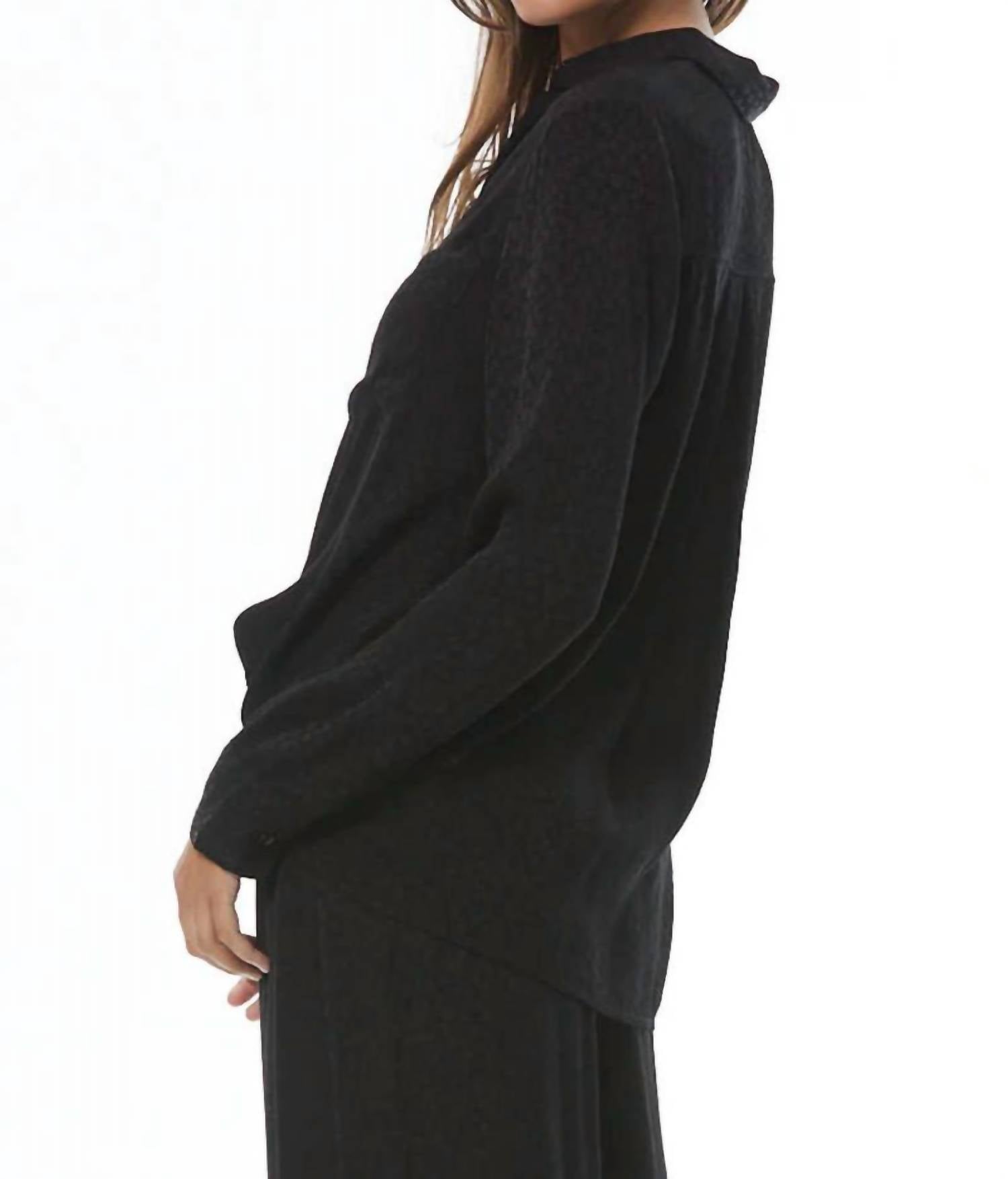 Young Fabulous & Broke - Susan Button Down Shirt Top