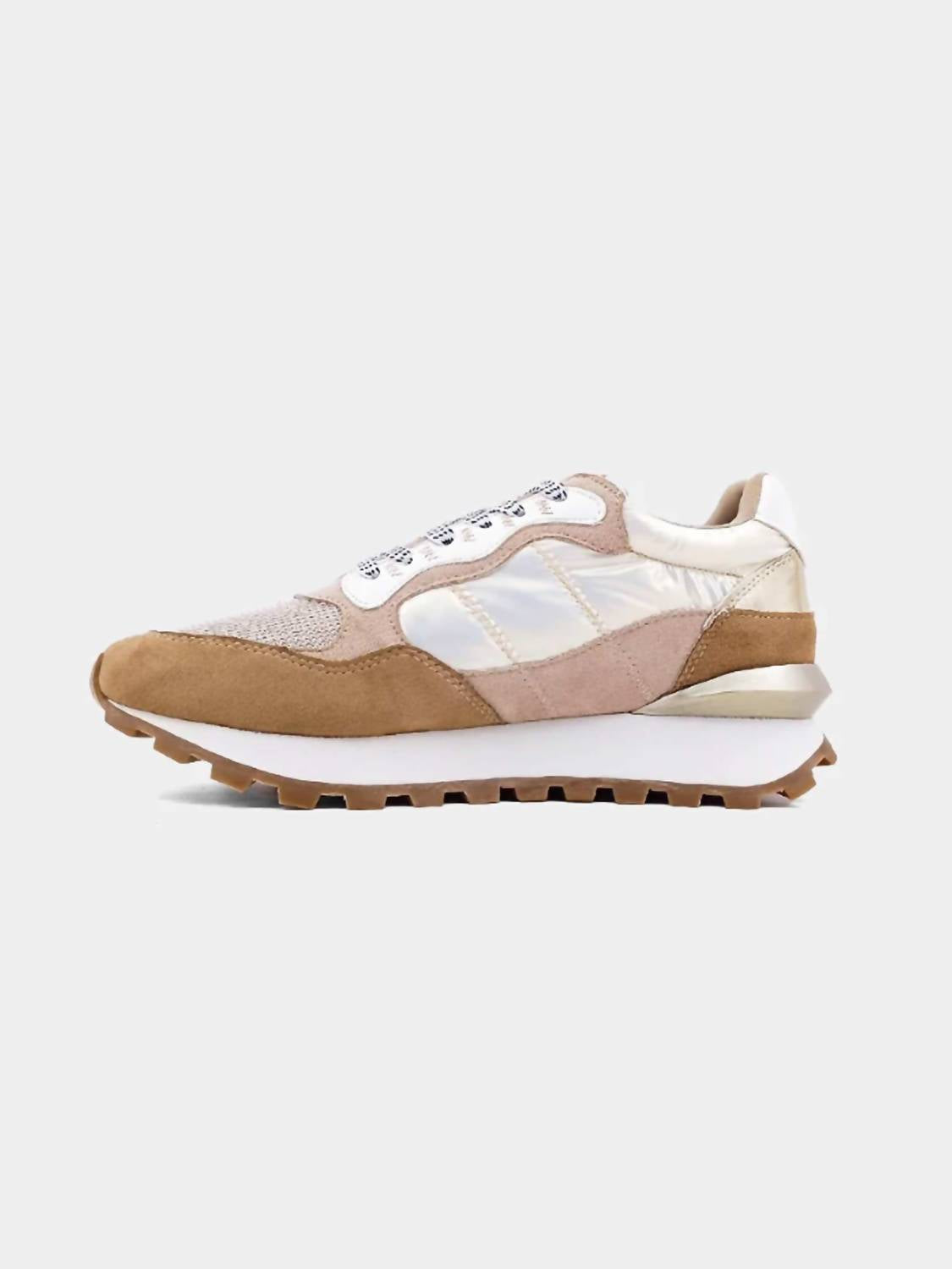 SHU SHOP Women's Phoebe Sneaker in camel - women's sneaker - view 4
