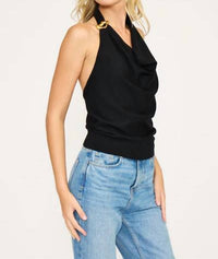 Lucy Paris - Cali Twist Halter Top