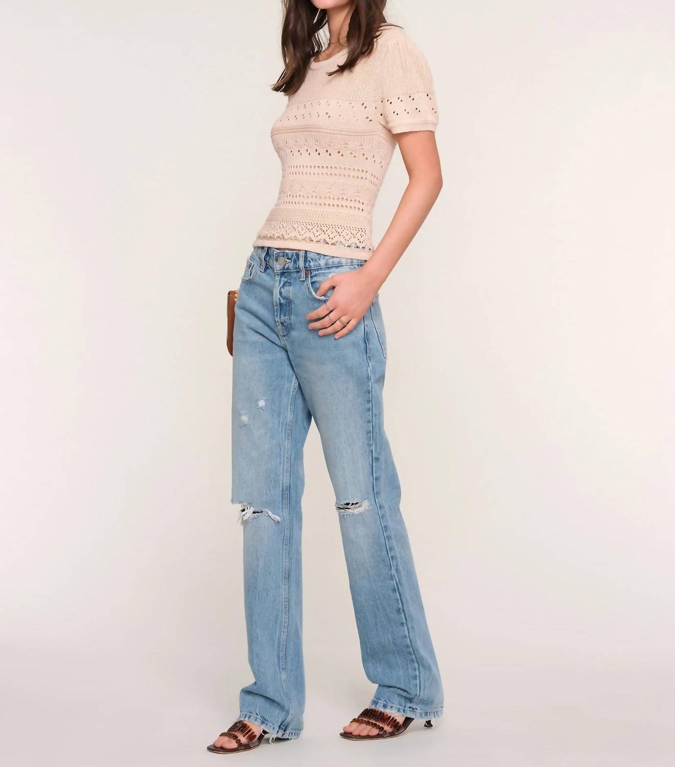 Heartloom - Rye Puff Sleeve Top