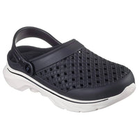 Skechers Men's Foamies Go Walk 7 Clog Shoes in black white - men's loafer