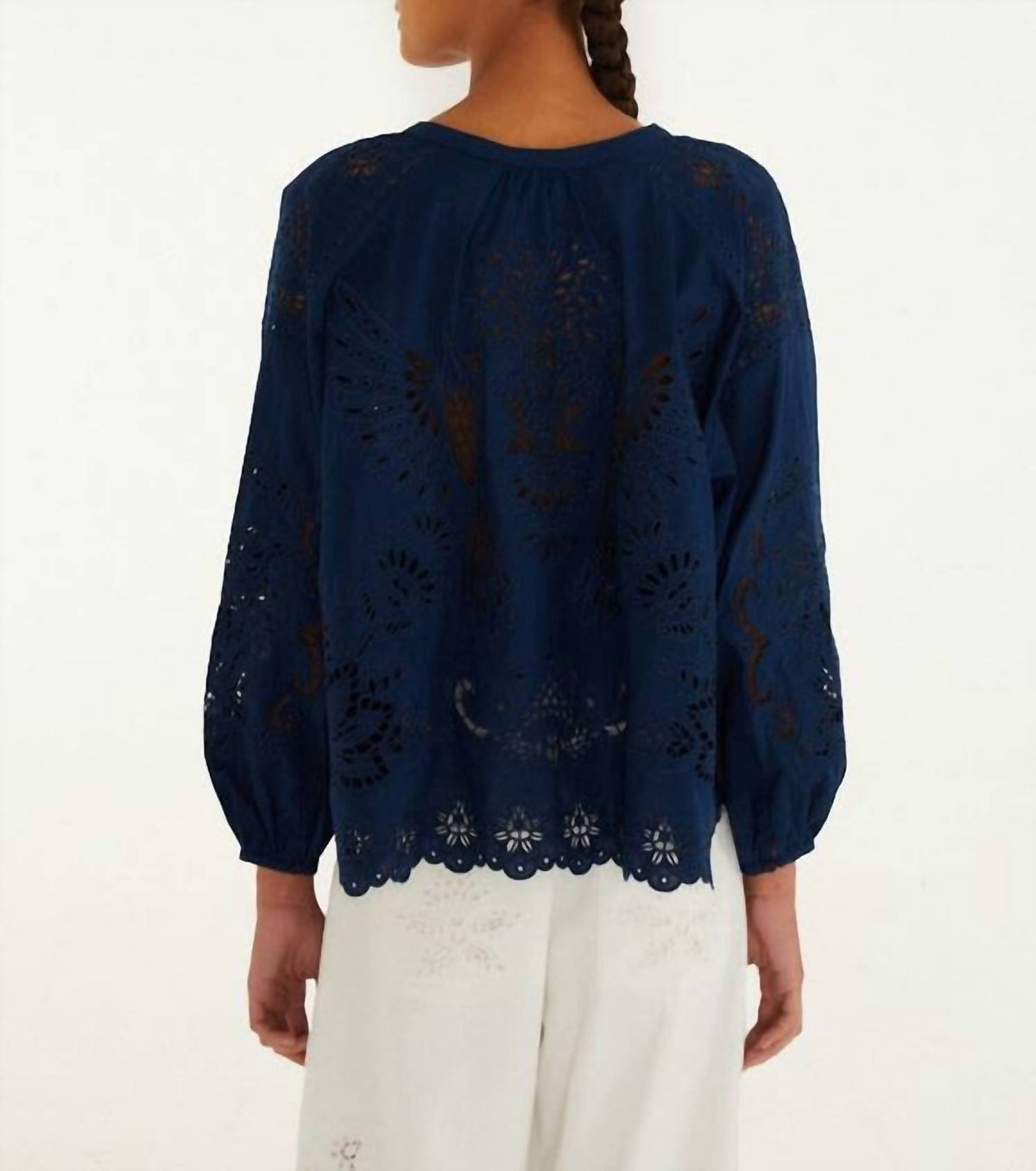 Farm Rio - Artisanal Long Sleeve Blouse