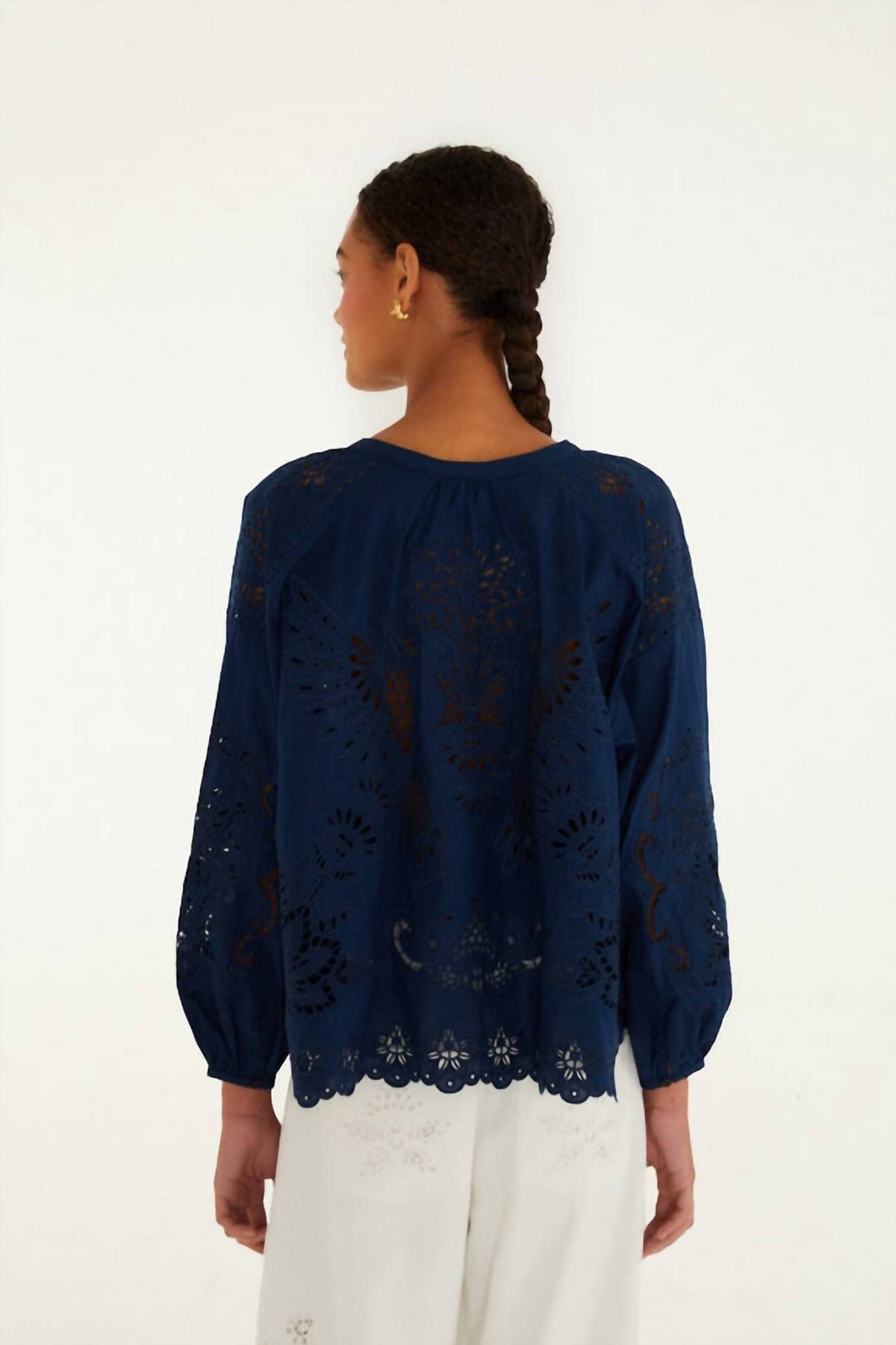 Farm Rio - Artisanal Long Sleeve Blouse