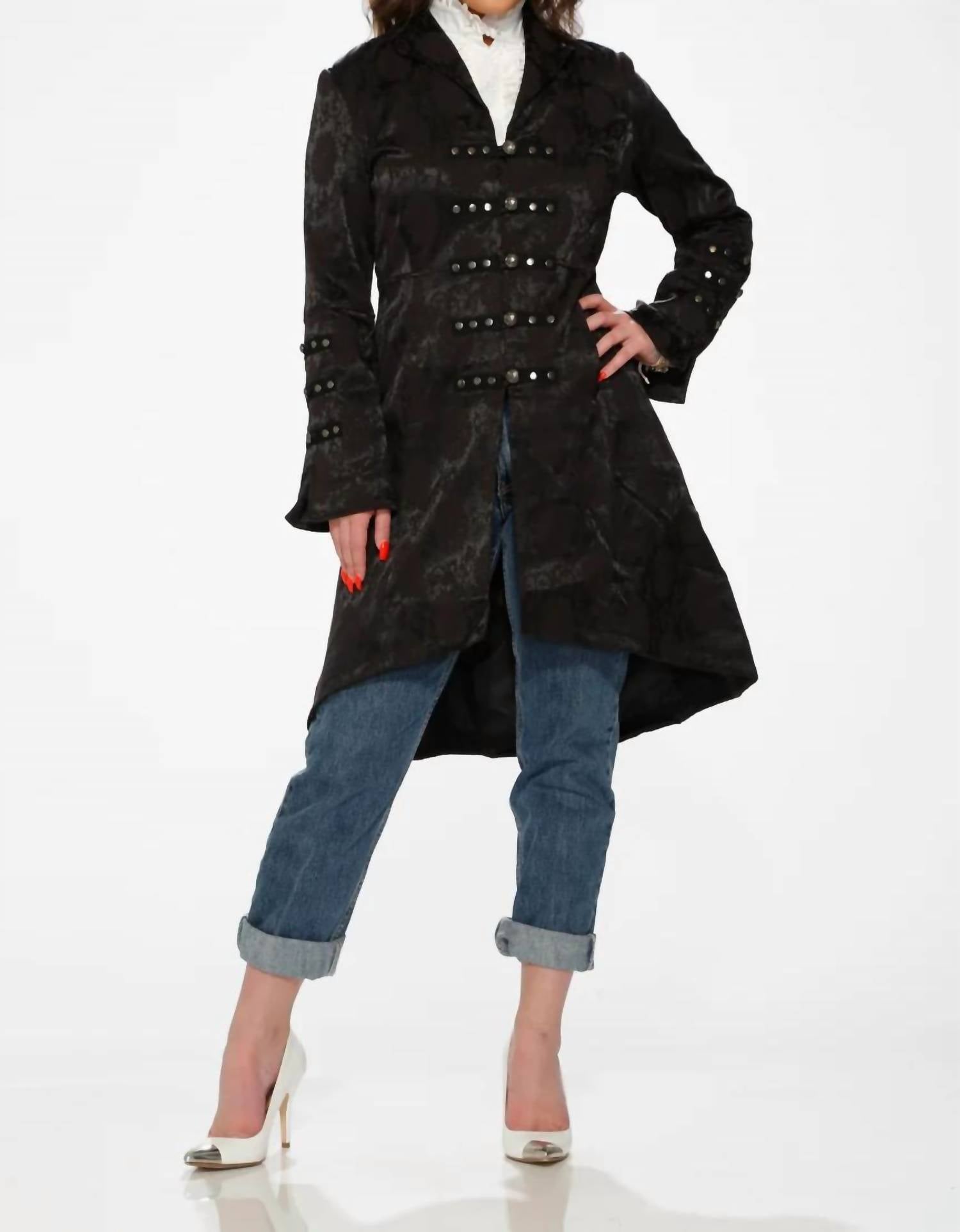 Orchid Bloom - Brocade Hilo Coat