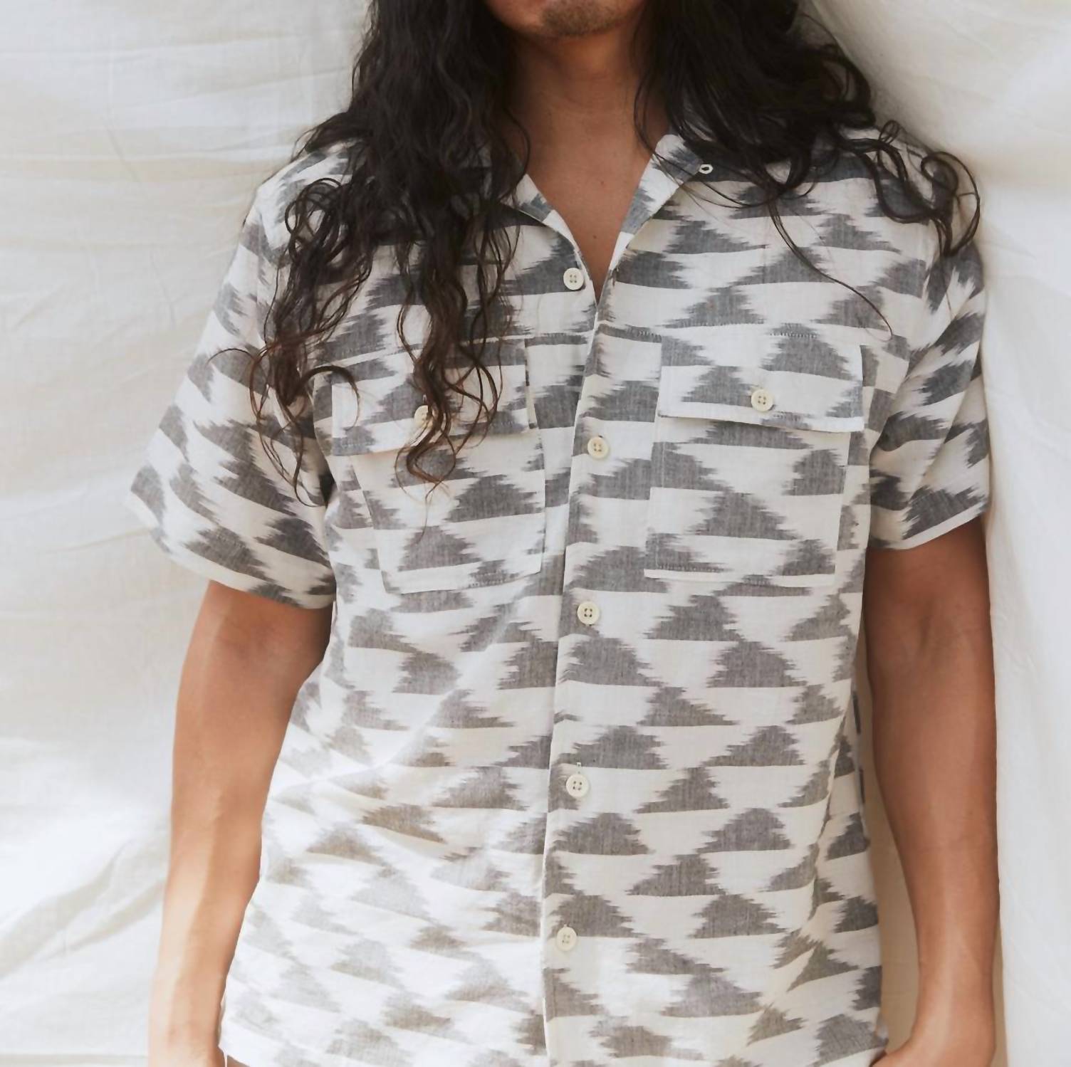 Umber & Ochre - Harshil Two Pocket Short Sleeve Shirt