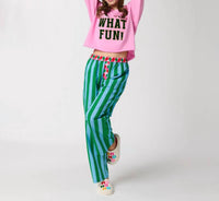 Shiraleah - Festive Stripe Boxer Pant