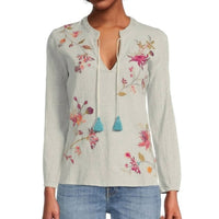 Johnny Was - Viviana Effortless Scarf Blouse