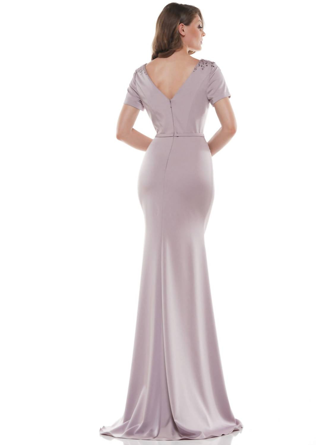 Colors Dress - Cap Sleeve Gown