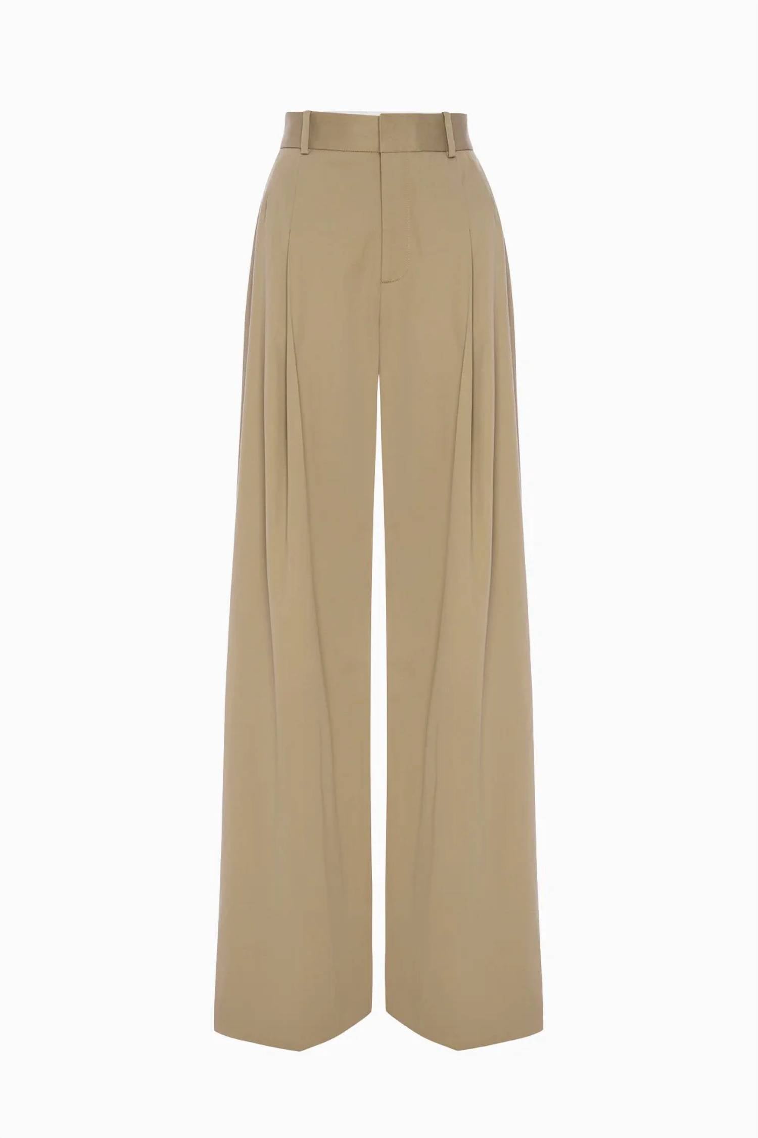 Frame - Pleated Wide Leg Pant