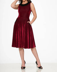 Orchid Bloom - Kurtroy With Collar Swing Dress