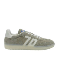 Back 70 Men's Boston 600 Sneaker in grey suede white leather - men's sneaker - alternate view