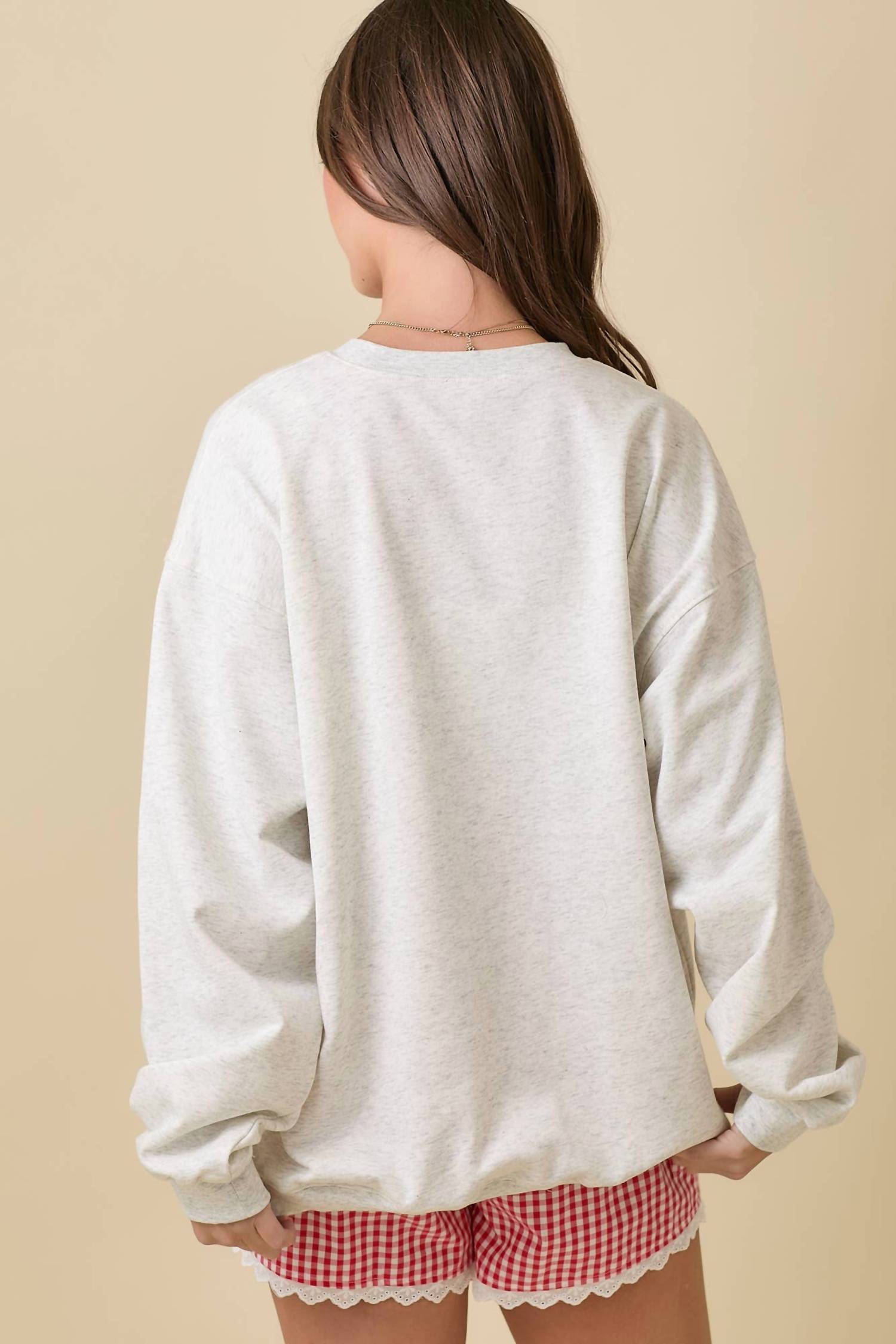 Main Strip - Patchwork Usa Crewneck Sweatshirt