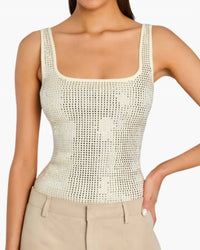 Retrofete - Marzia Embellished Top