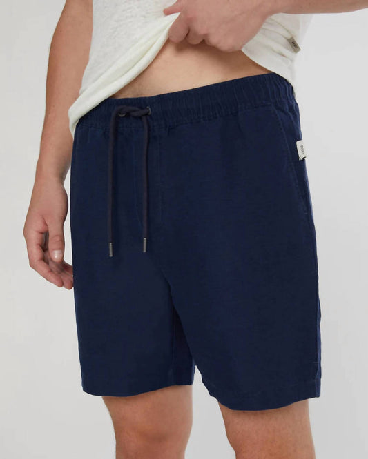 Men's Air Linen Pull-On Short 6"