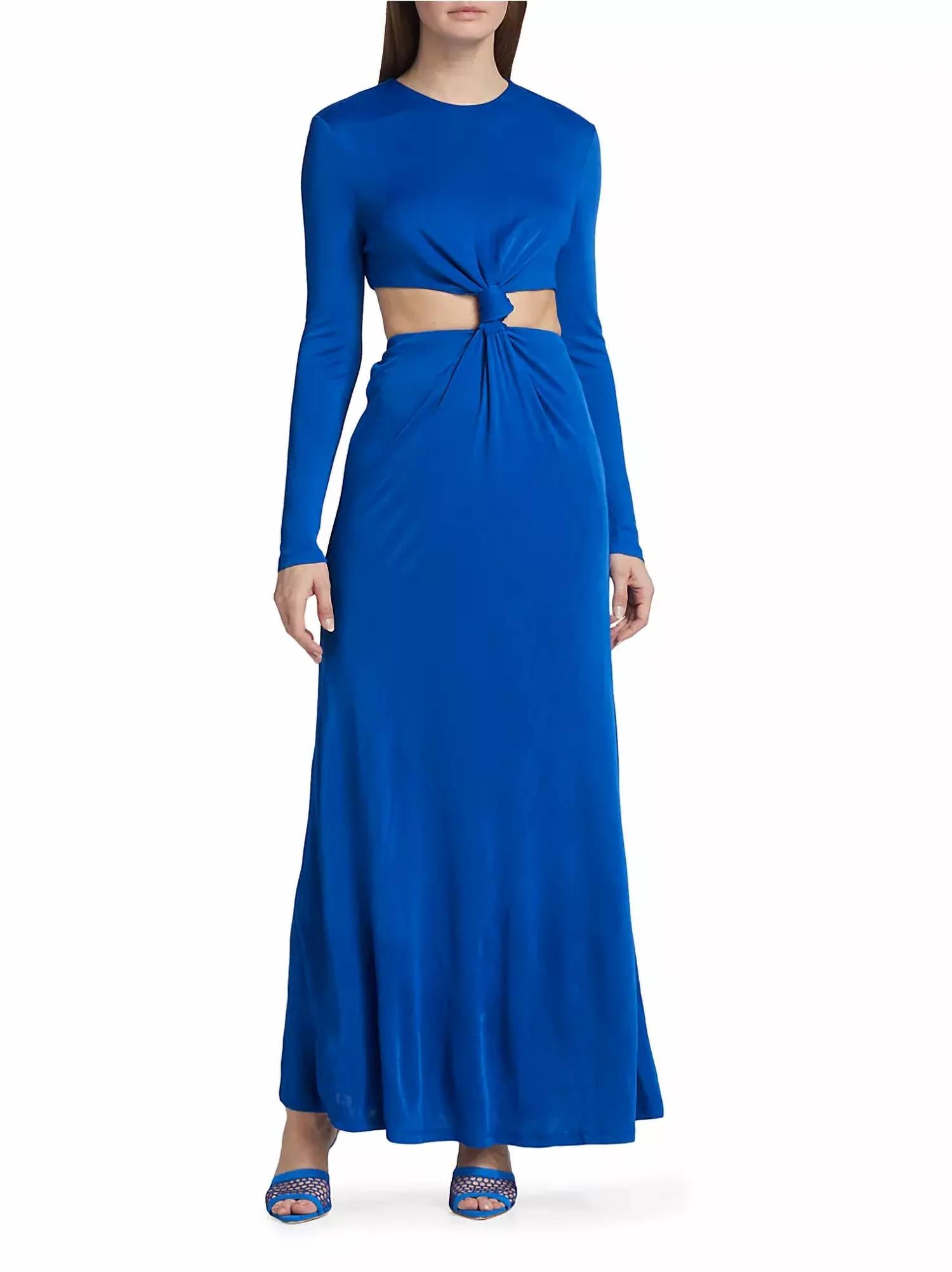 Farm Rio - Women's Knot Cut Out Maxi Dress