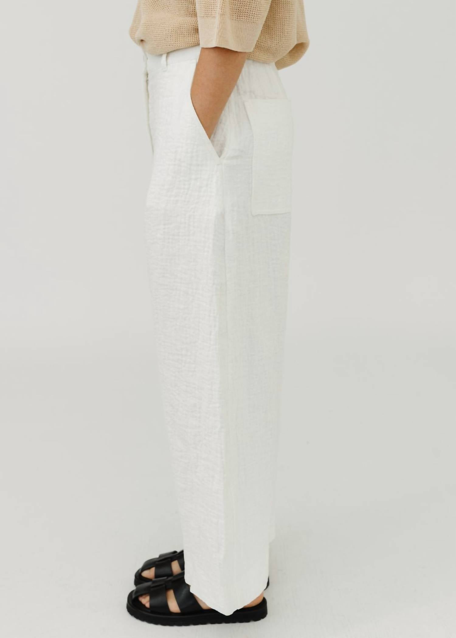 Studio Nicholson - Chalco Wide Crop Pants