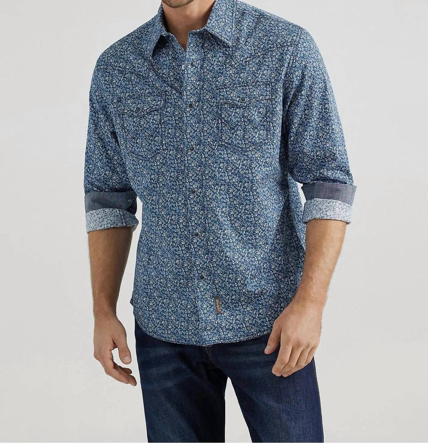 Wrangler - Retro Premium Long Sleeve Modern Fit Shirt