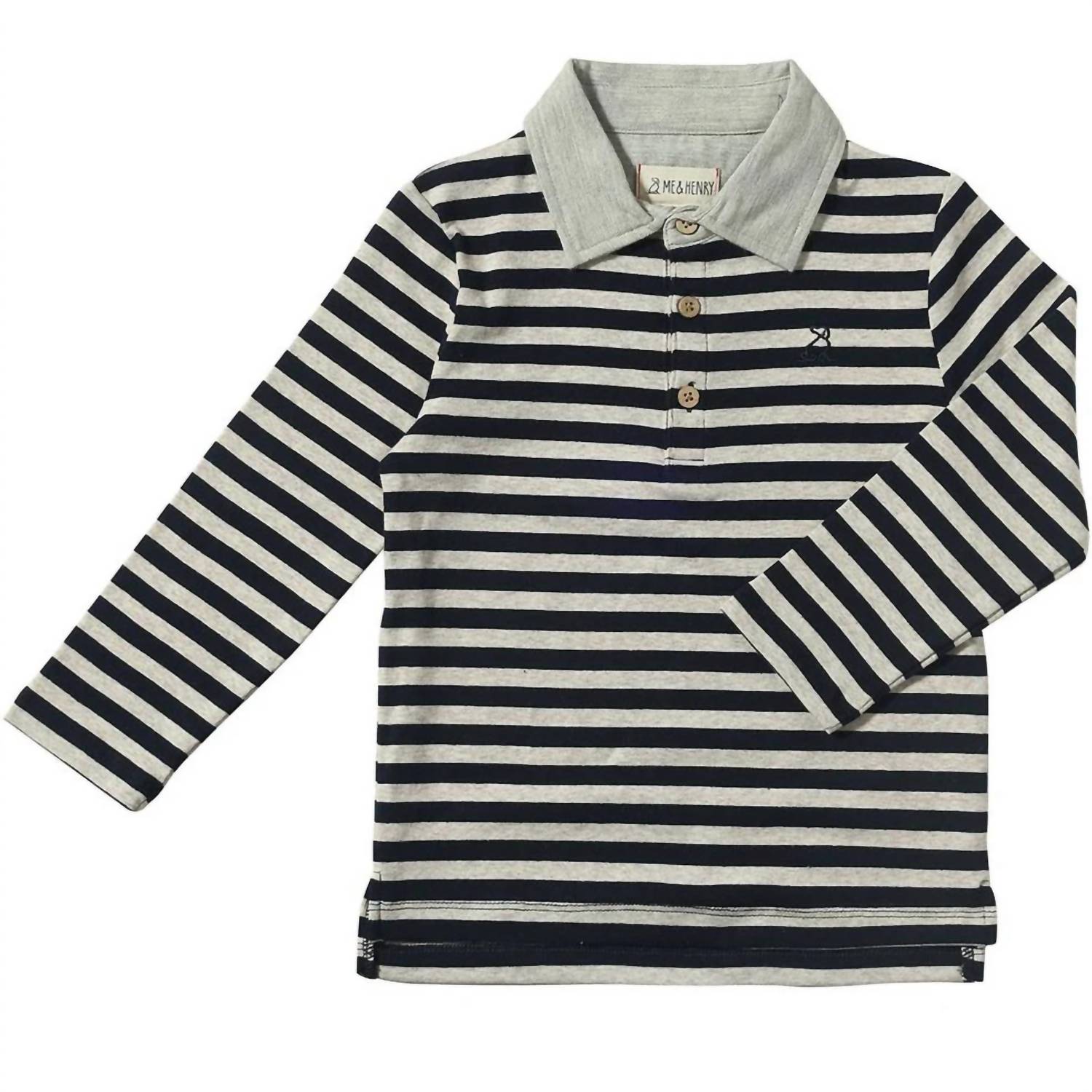 Me & Henry - Midway Long Sleeve Polo