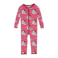Kickee - Kids' Print Convertible Sleeper with Zipper