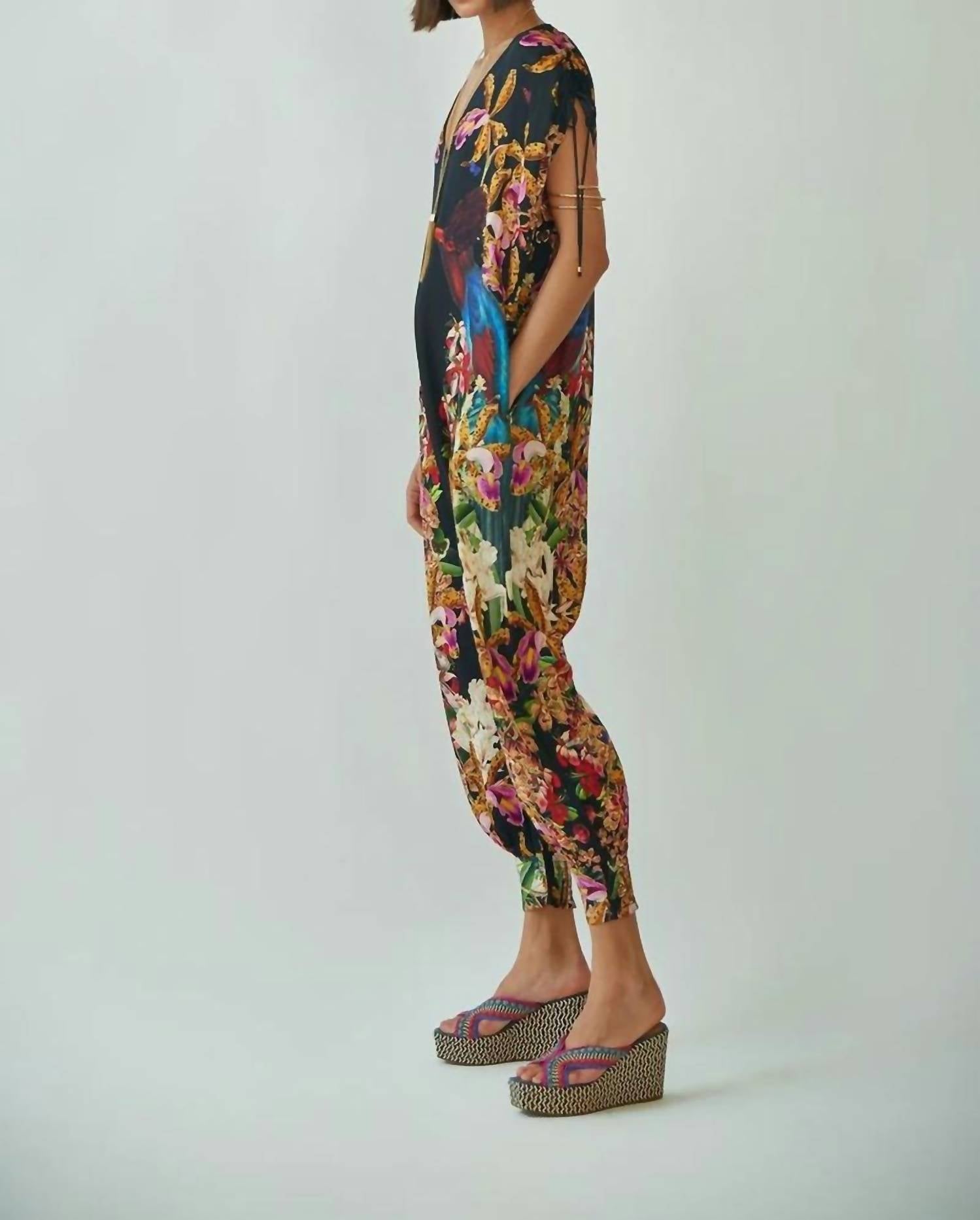 Carolina K - Sera V-neck Jumpsuit