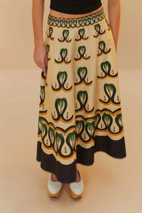 Farm Rio - Coconut Tree Flow Skirt