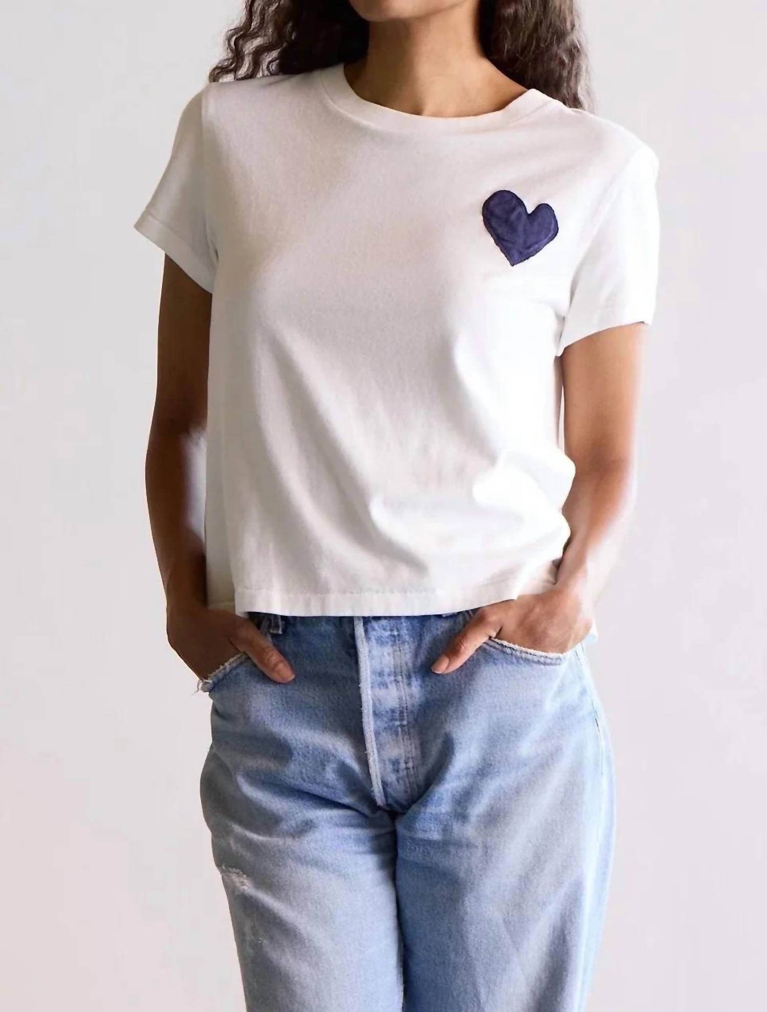 Kerri Rosenthal - Women's Suke Contrast Imperfect Heart Tee