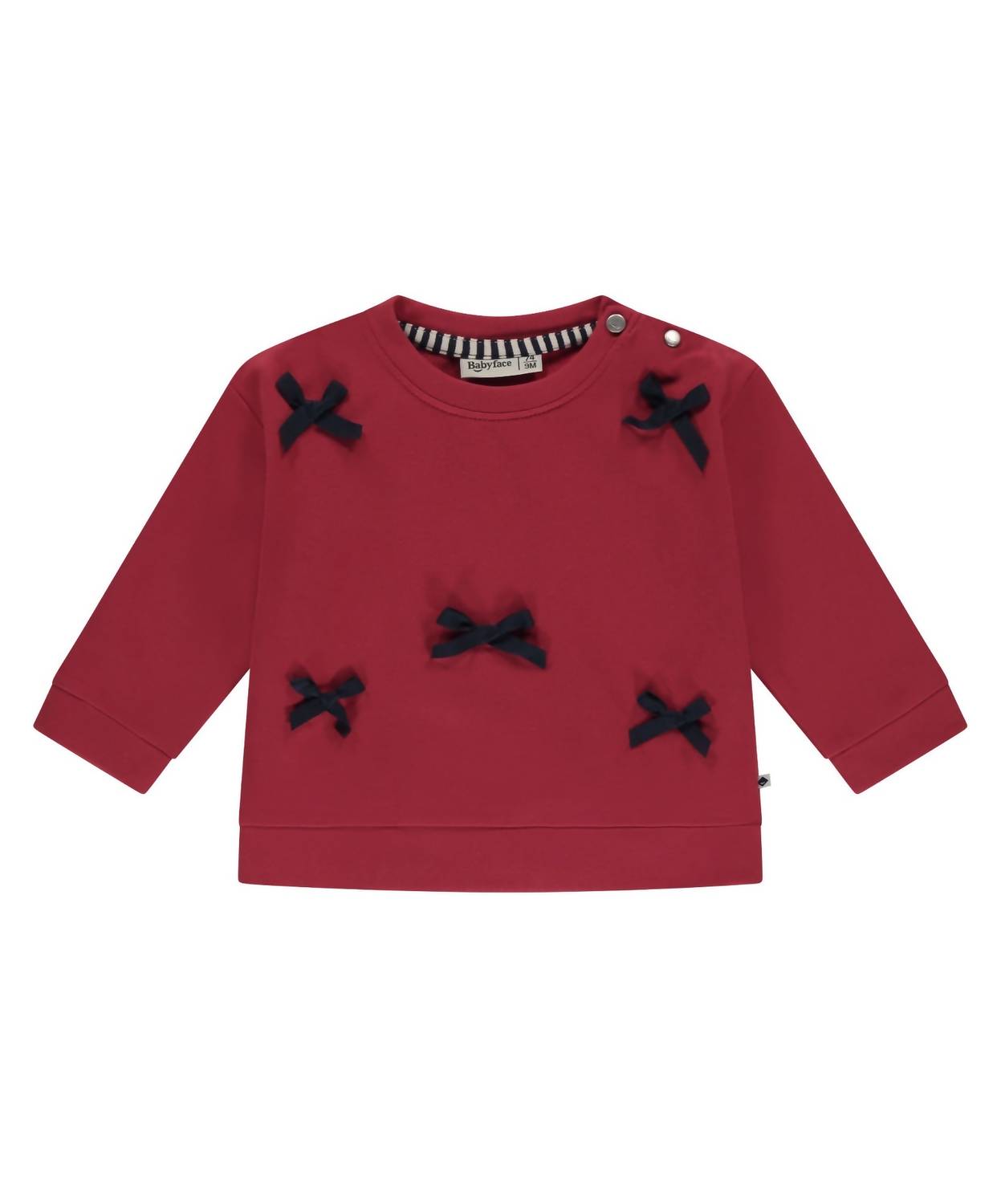 Babyface - Girls Bow Applique Sweatshirt & Legging Set
