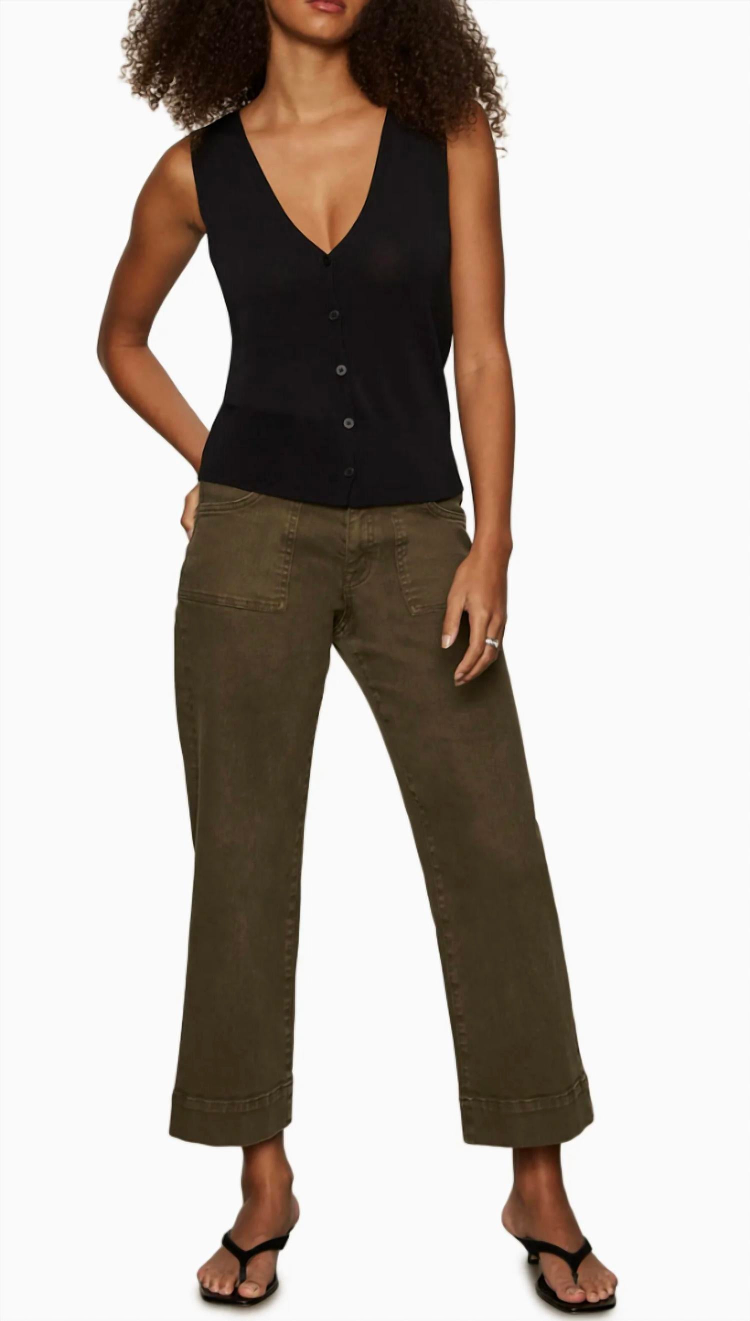 Sanctuary - Knitted Button Front Top