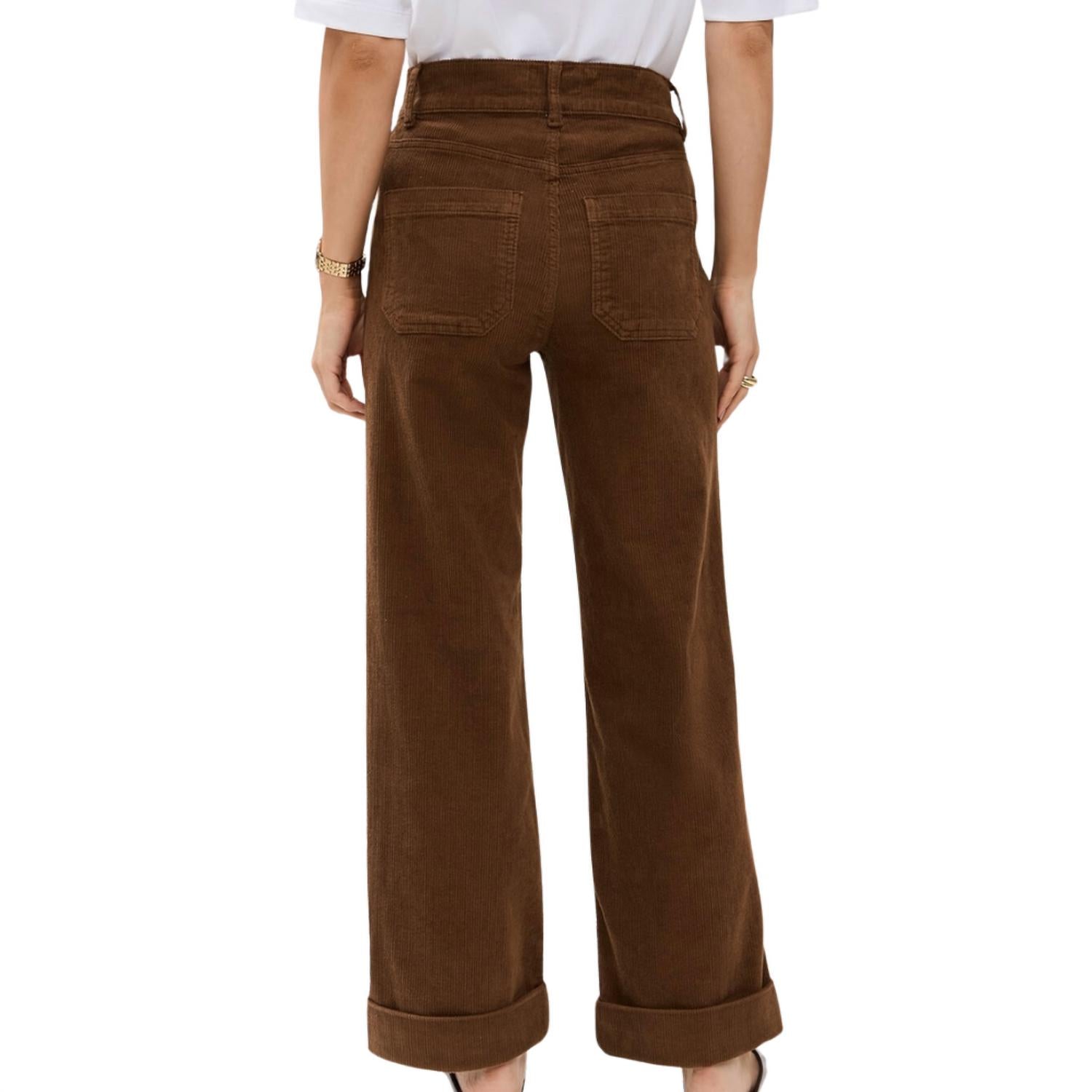Frame - 70's Cropped Wide Leg Pants