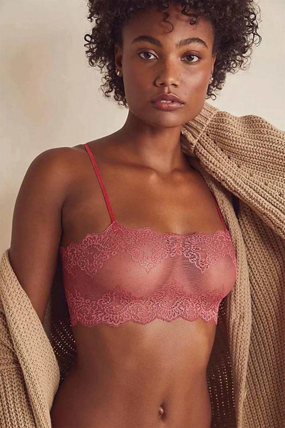 Only Hearts - Women's So Fine Lace Crop Cami