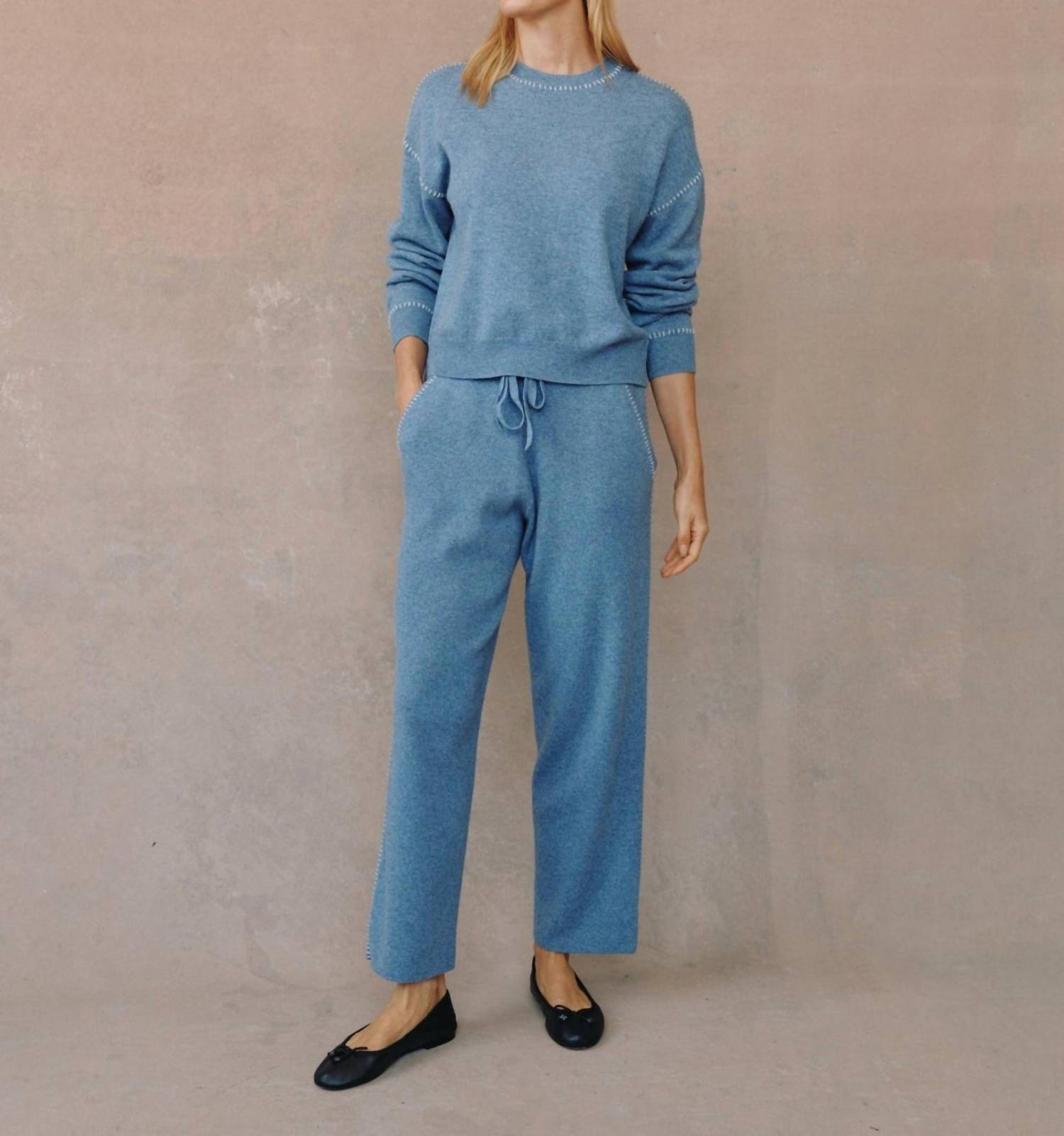 Bella Dahl - Whip Stitch Crew Neck Sweater