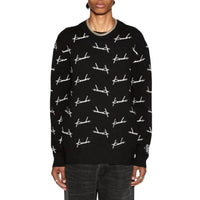Ksubi - Skript Knit Crewneck Sweater