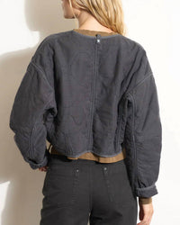 Rowan - Lewis Quilted Bomber Liner Jacket