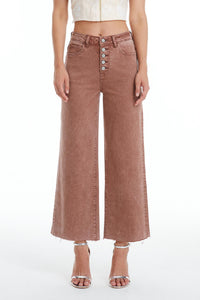 Bayeas - Jordan High Rise Wide Leg Denim Jeans