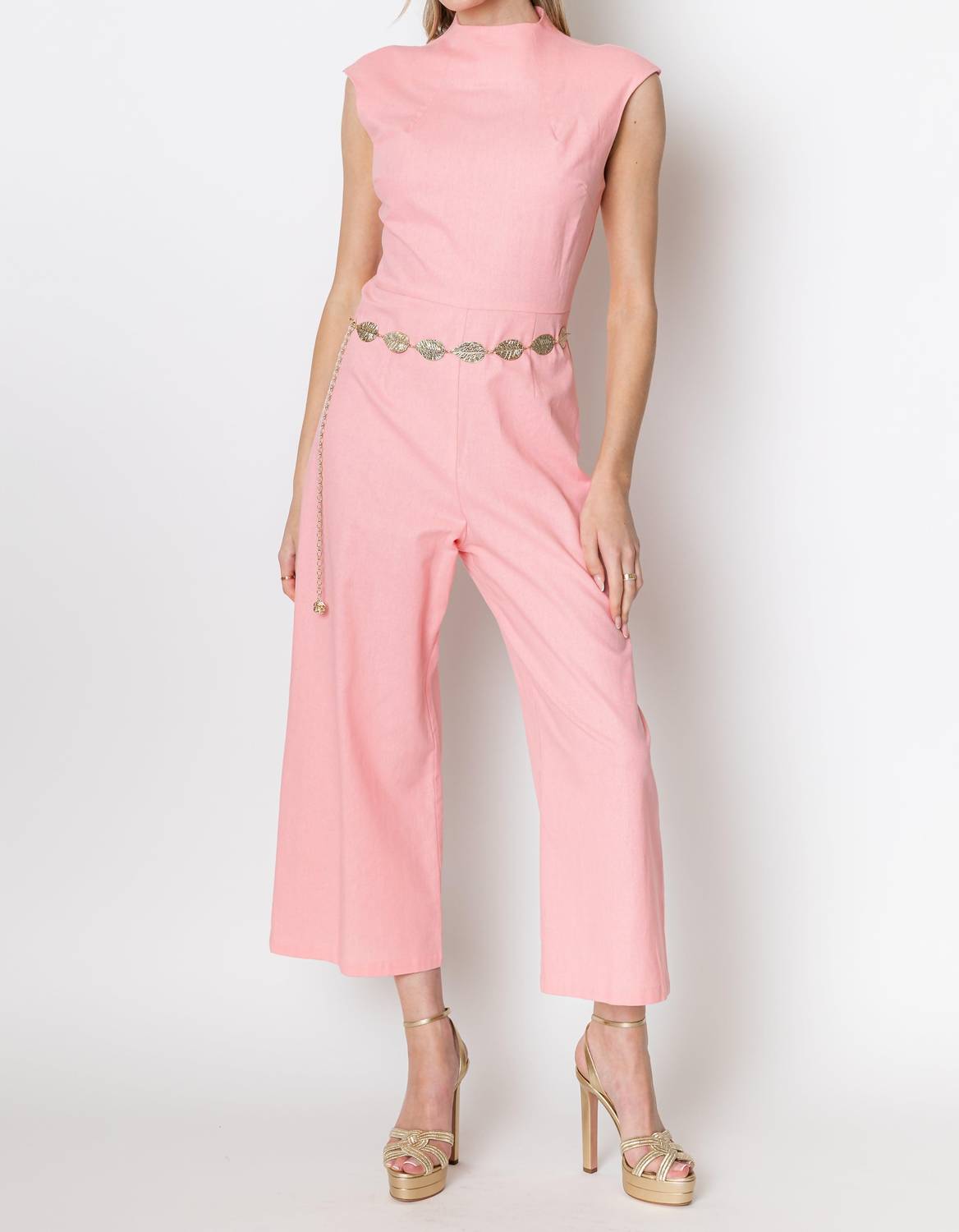 Zetaye - Celeste Linen Cotton Jumpsuit