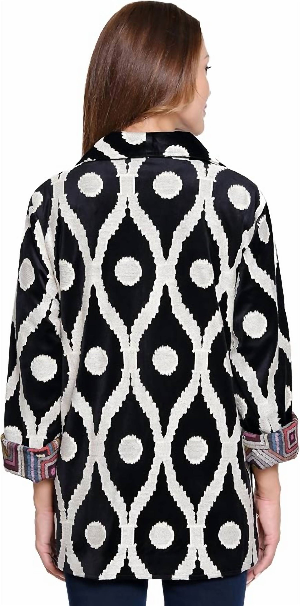 John Mark - Tapestry Oversized Jacket