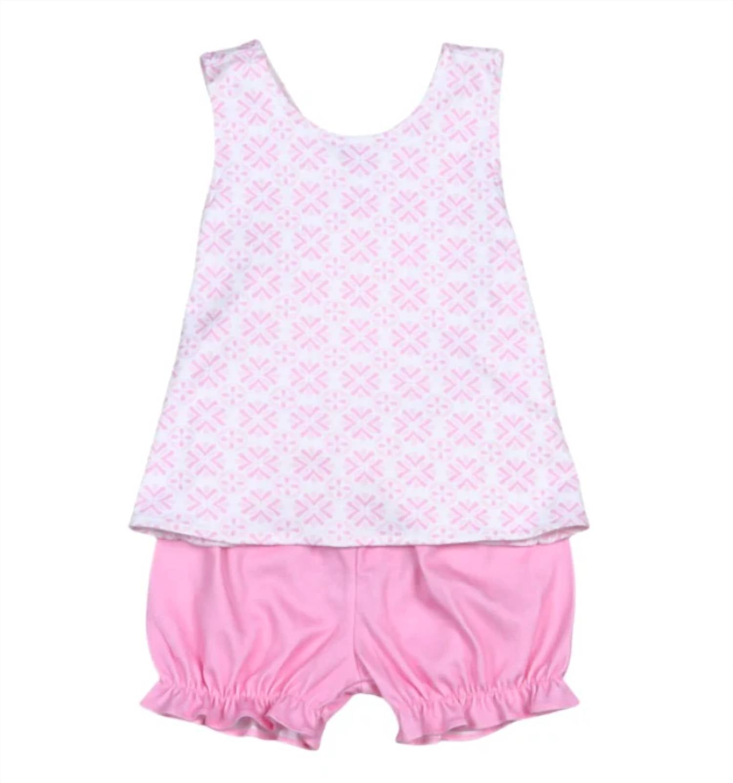 Baby Loren - Girl's Hazel Bloomer Set