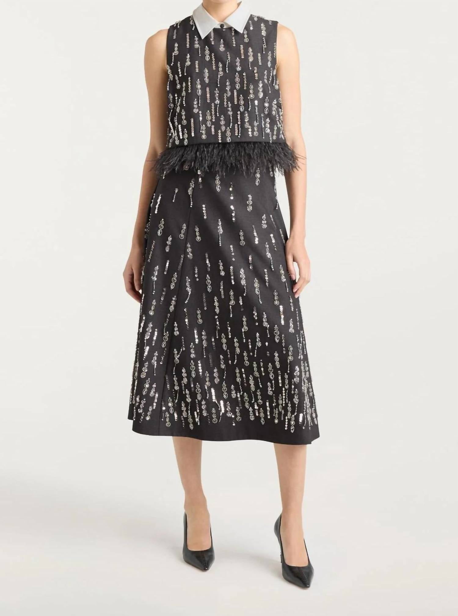 Cinq A Sept - Selene Button Closure Top