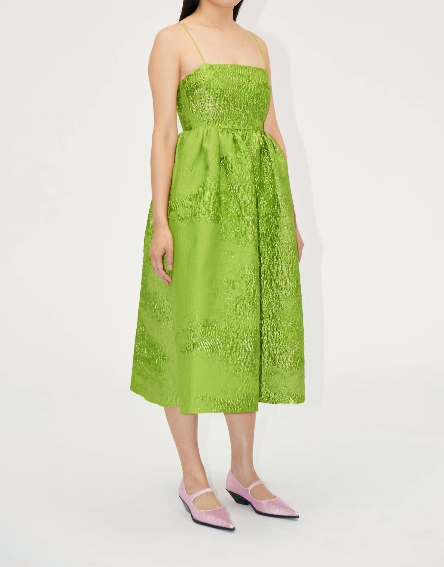 Stine Goya - Voluminous Gathered Midi Dress