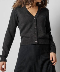 Lilla P - V Neck Sparkle Cardigan