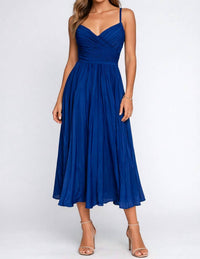 Mac Duggal - Pleated Midi Dress