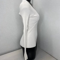 The Kooples - Women's Rib Knit V-neck Sweater