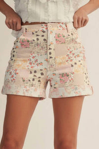 Lovlov - Floral Patchwork Shorts