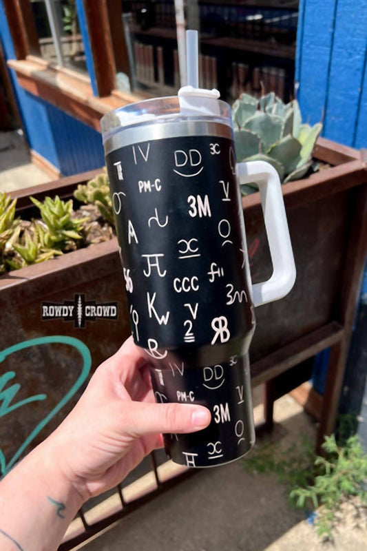Rowdy Crowd - Country Roads Ranch Brands 40 Oz Stainless Steel Tumbler