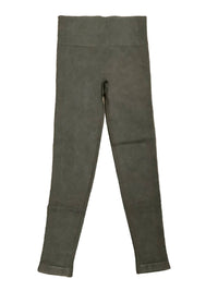 Spanx Soft Stretch Seamless Leggings in dark palm 1 - women's pants - alternate view