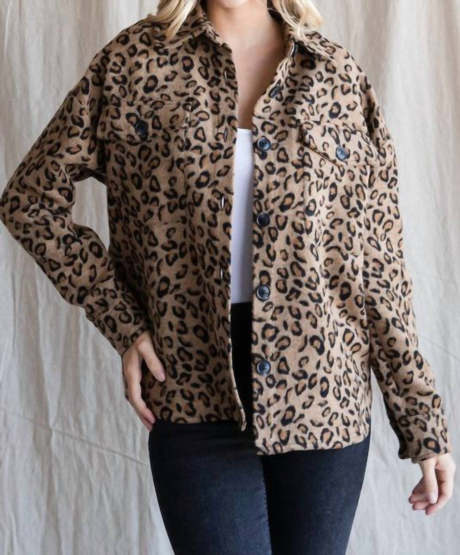 Jodifl - Leopard Print Jacket