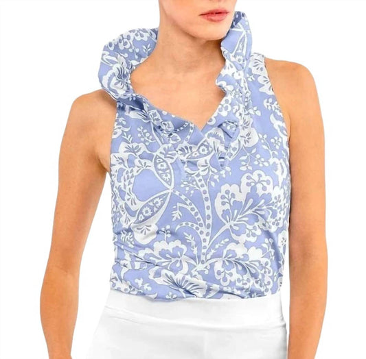 Gretchen Scott - Ruffneck Sleeveless Top