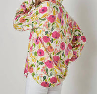 Giftcraft - Charlie Paige Relaxed Linen Blend Shirt
