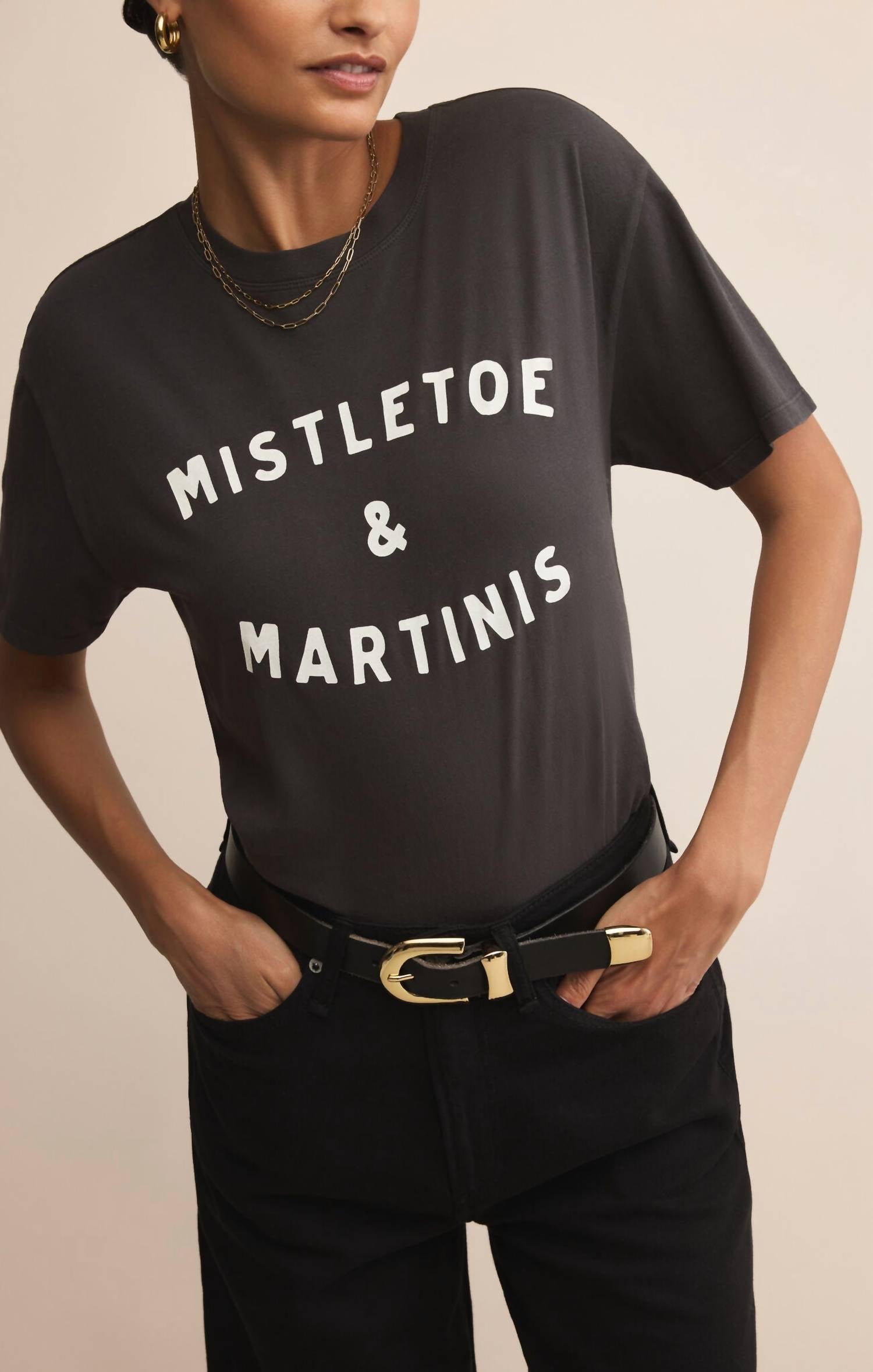 Z Supply - Mistletoe Boyfriend Tee