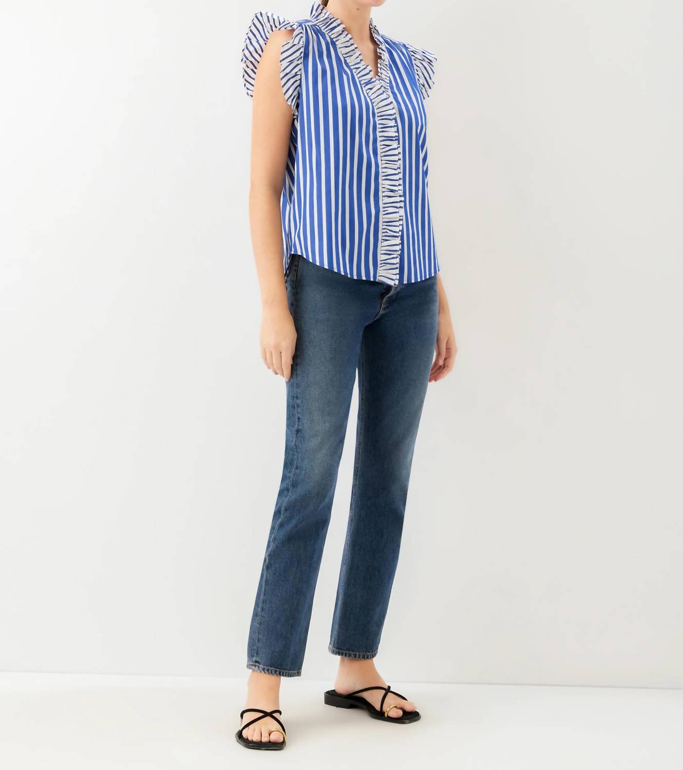 Fifteen Twenty - Women's Kelly Ruffle Sleeve Top